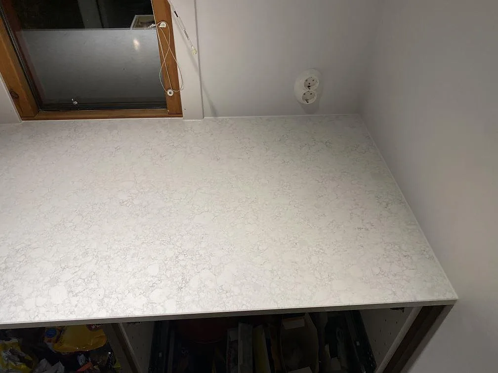 Køkkenbordplade i Technistone Noble Arco, Malmö – billede 8