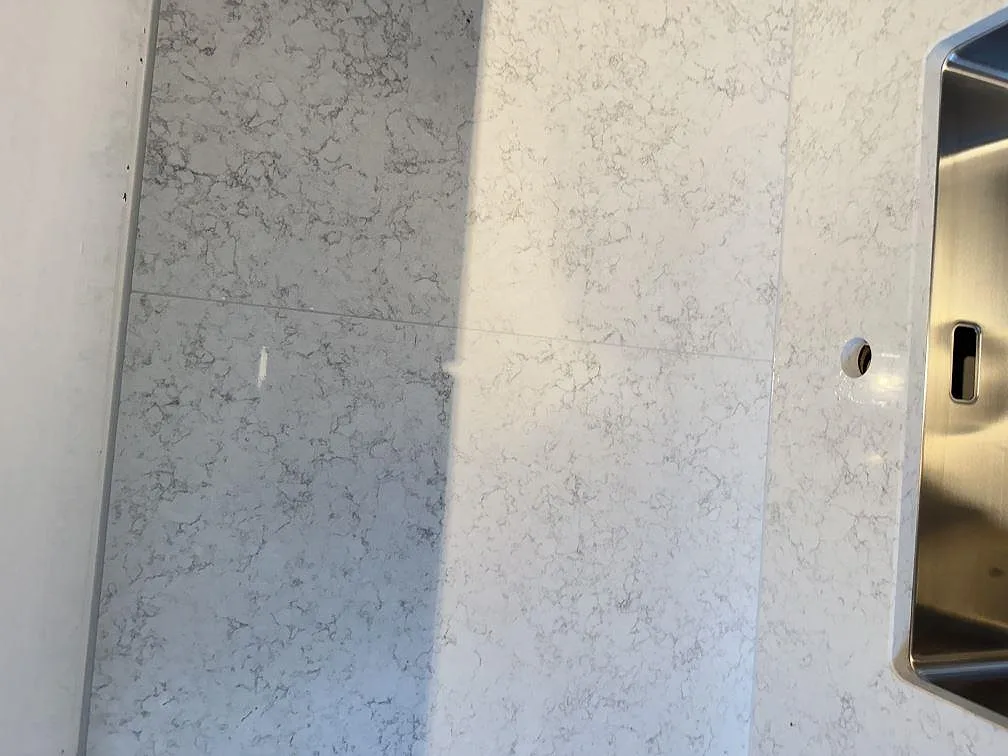 Køkkenbordplade i Technistone Noble Arco, Malmö – billede 6