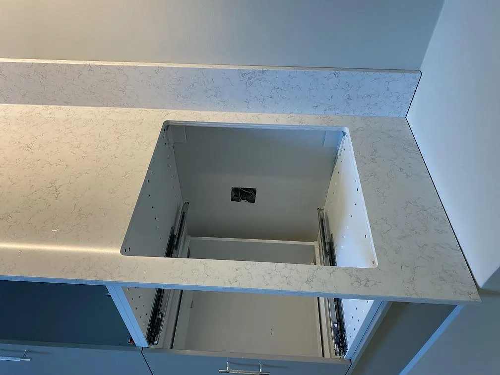 Køkkenbordplade i Technistone Noble Arco, Malmö – billede 5