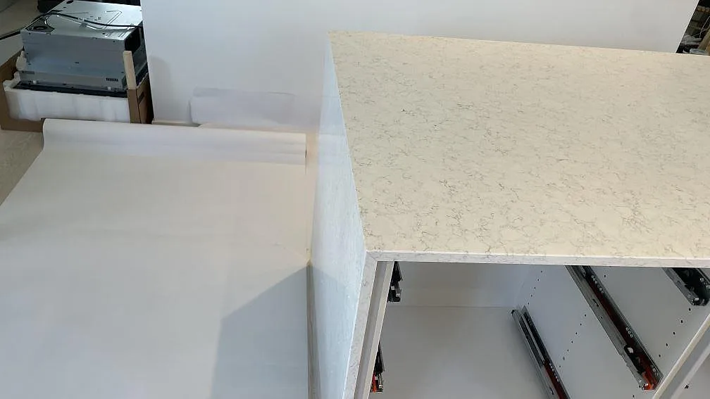 Køkkenbordplade i Technistone Noble Arco, Skottorp – billede 5