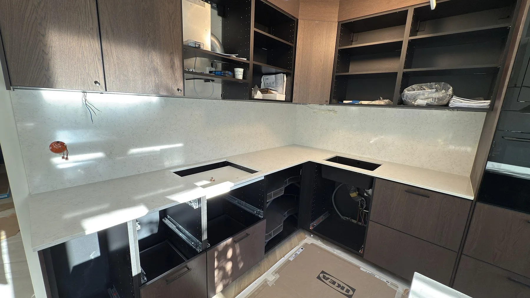Køkkenbordplade i Technistone Noble Arco, Södertälje – billede 3