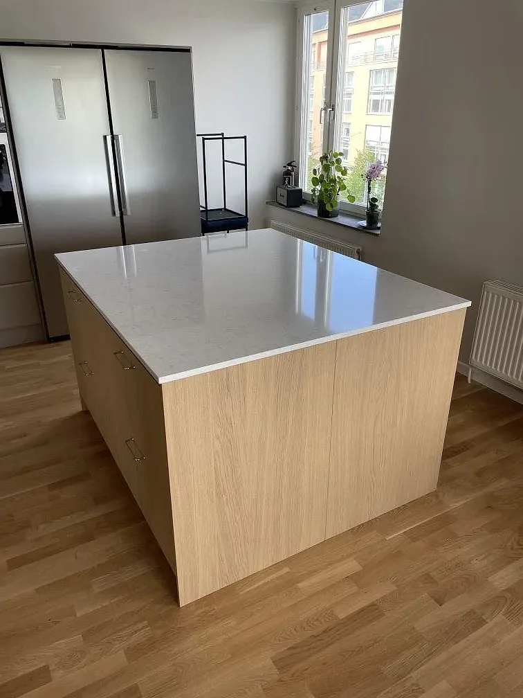 Køkkenbordplade i Technistone Noble Arco, Stockholm – billede 2