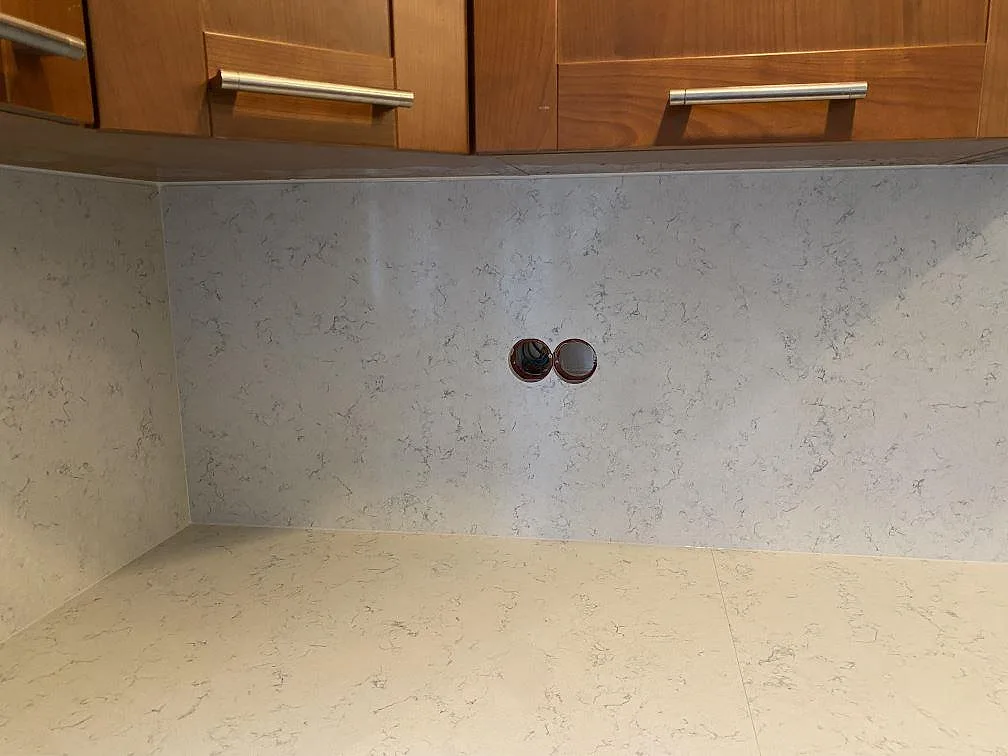 Køkkenbordplade i Technistone Noble Carrara, Blentarp – billede 6