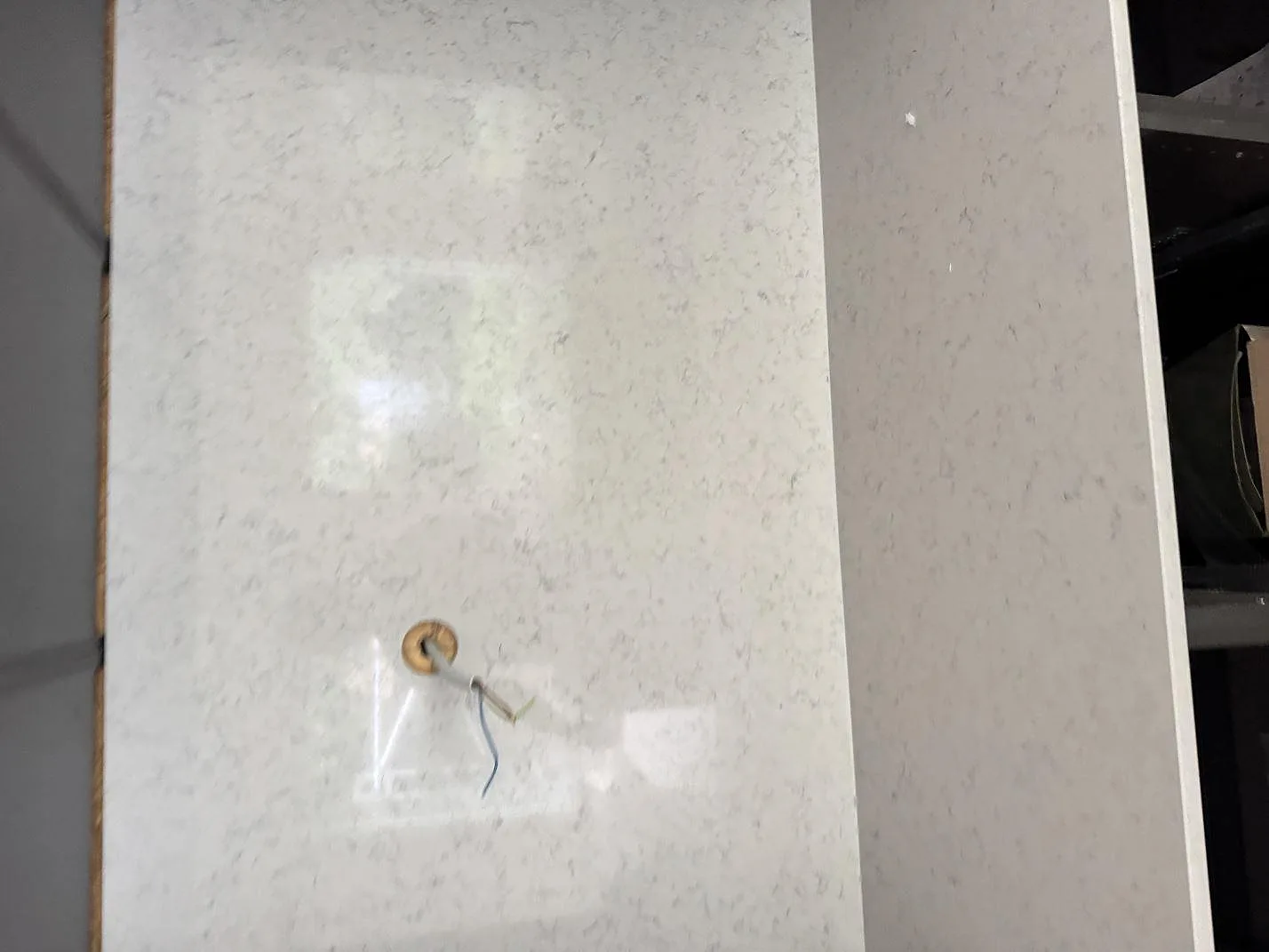 Køkkenbordplade i Technistone Noble Carrara, Lomma – billede 7