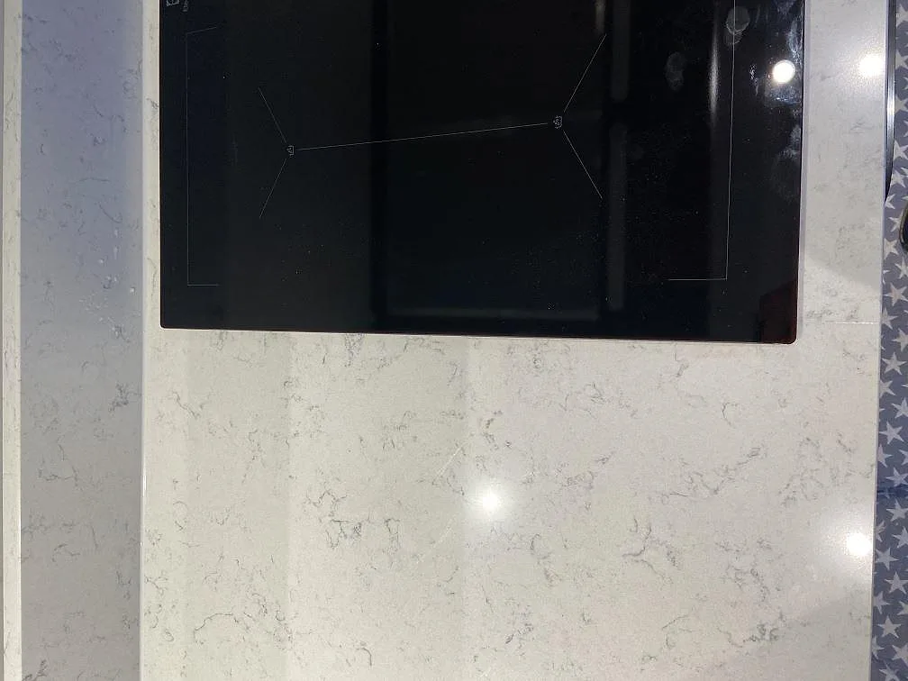 Køkkenbordplade i Technistone Noble Carrara, Malmö