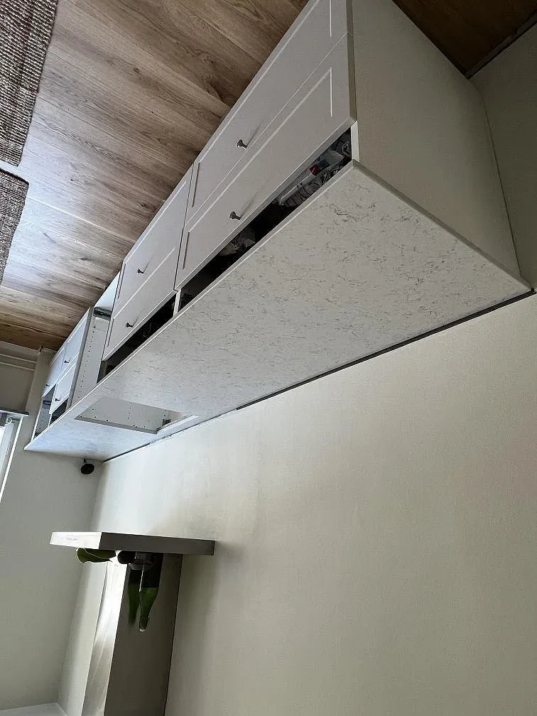 Køkkenbordplade i Technistone Noble Carrara, Malmö – billede 3