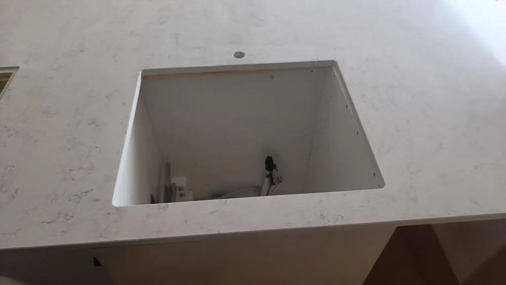 Køkkenbordplade i Technistone Noble Carrara, Mörrum – billede 6