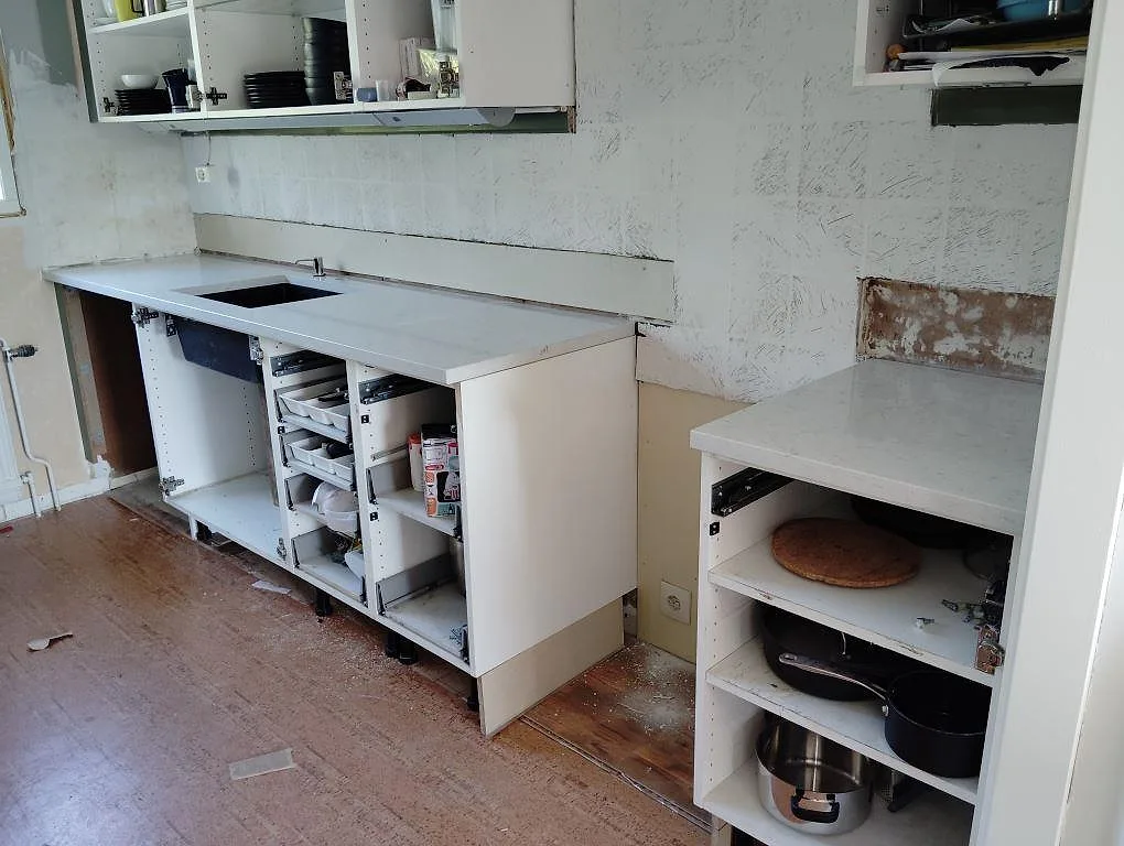 Køkkenbordplade i Technistone Noble Carrara, Västerås – billede 2
