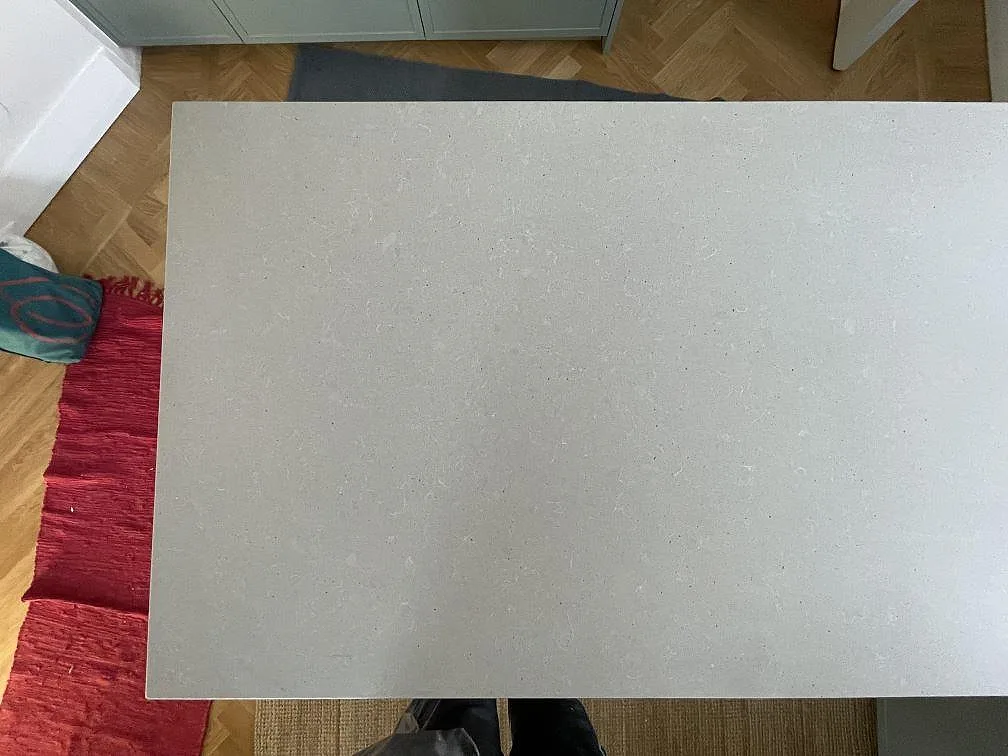 Køkkenbordplade i Technistone Noble Concrete Grey, Djursholm – billede 2