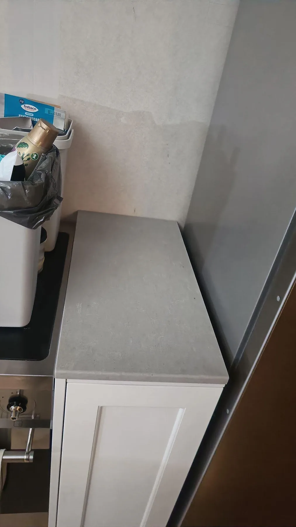 Køkkenbordplade i Technistone Noble Concrete Grey, Limhamn – billede 8