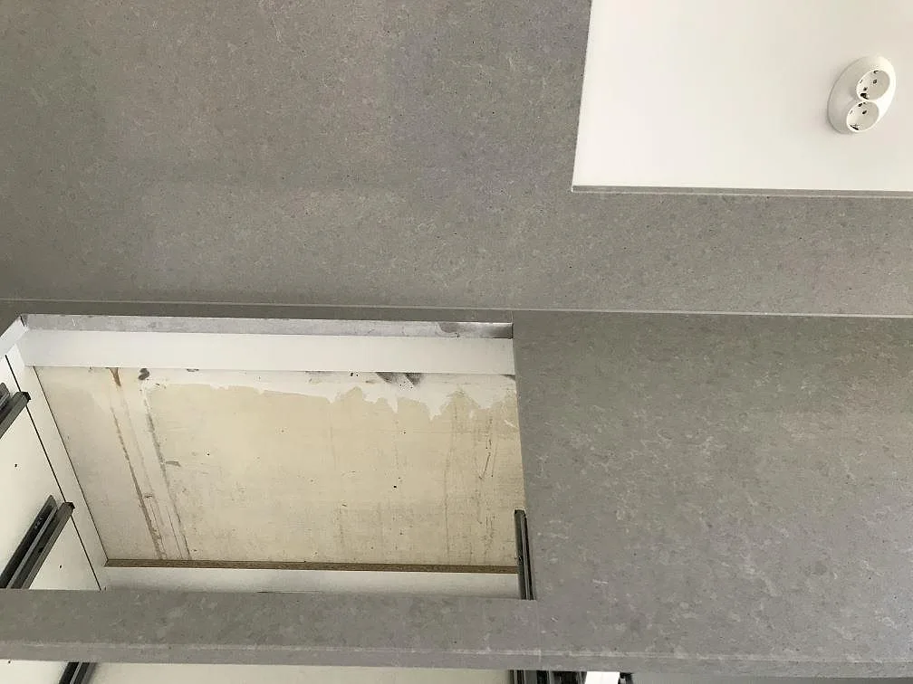 Køkkenbordplade i Technistone Noble Concrete Grey, Lund – billede 7