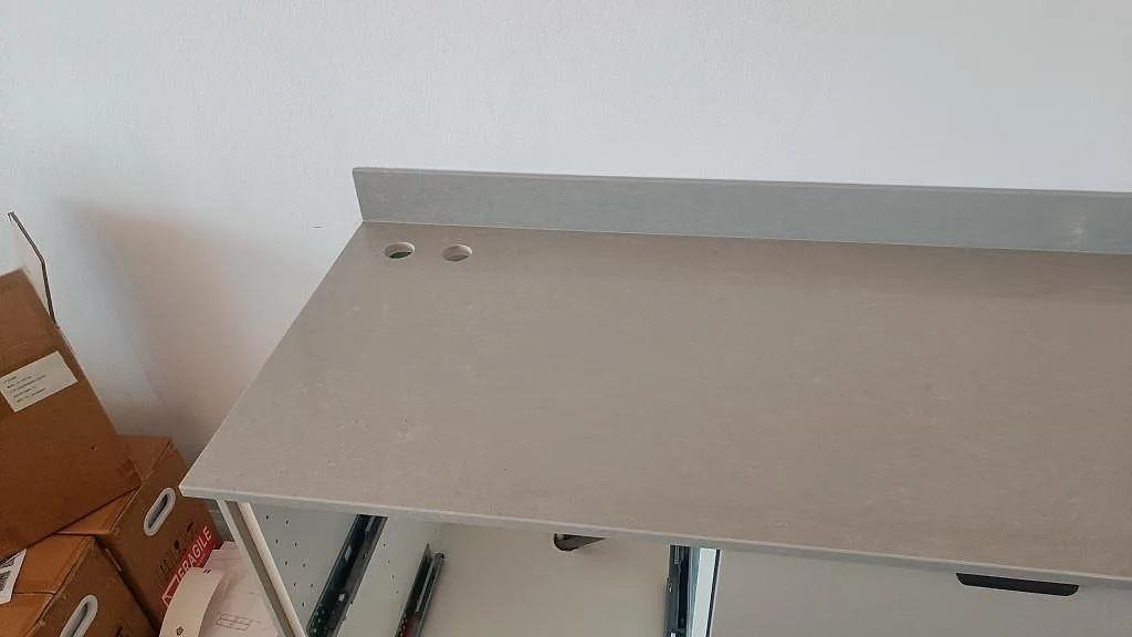 Køkkenbordplade i Technistone Noble Concrete Grey, Malmö – billede 4