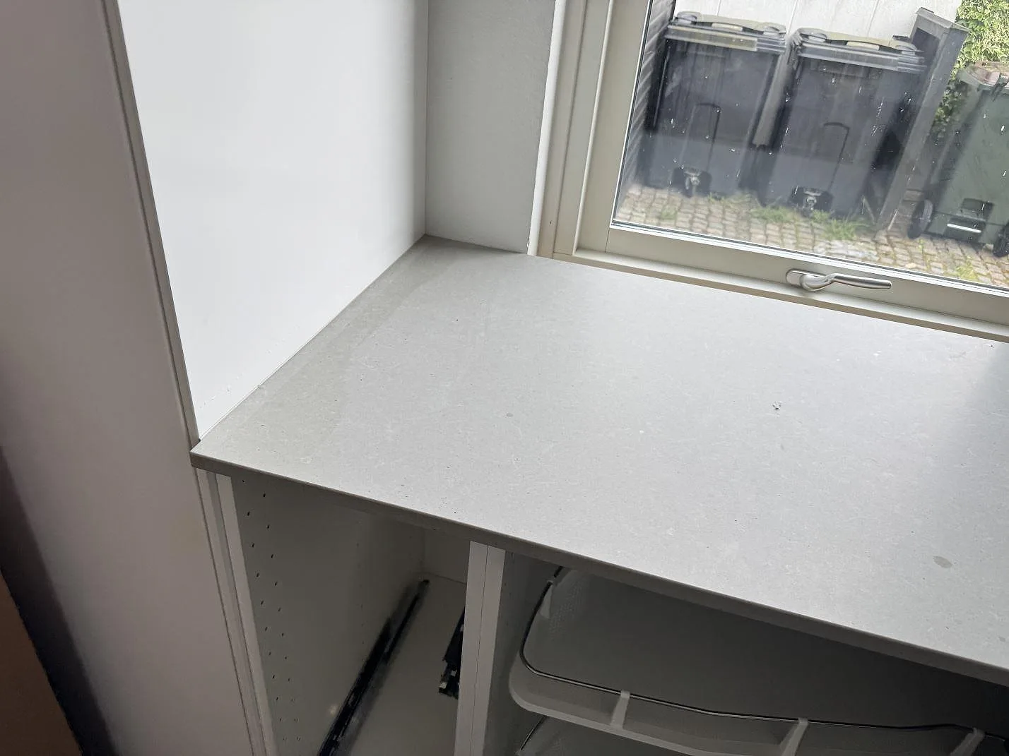 Køkkenbordplade i Technistone Noble Concrete Grey, Malmö – billede 7
