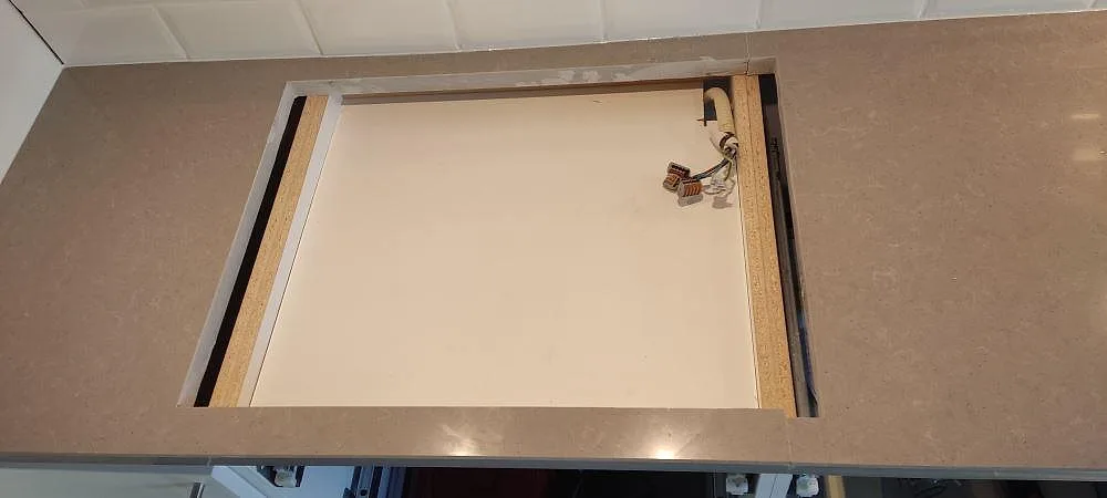 Køkkenbordplade i Technistone Noble Concrete Grey, Skövde – billede 2