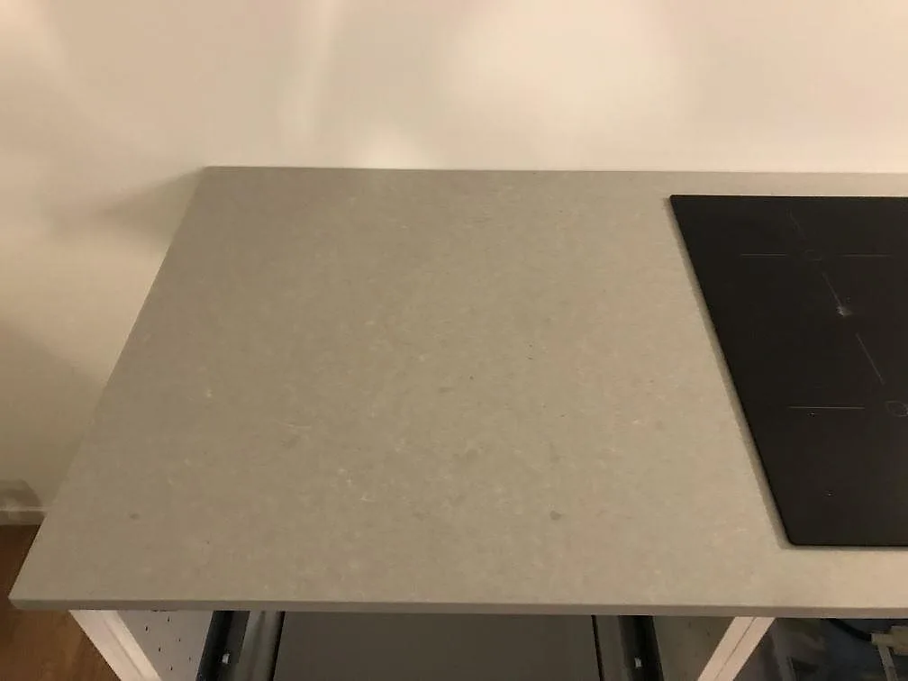 Køkkenbordplade i Technistone Noble Concrete Grey, Svedala – billede 3