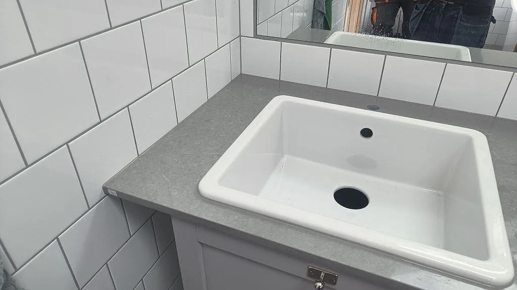 Bordplade i Technistone Noble Concrete Grey, Vellinge – billede 2