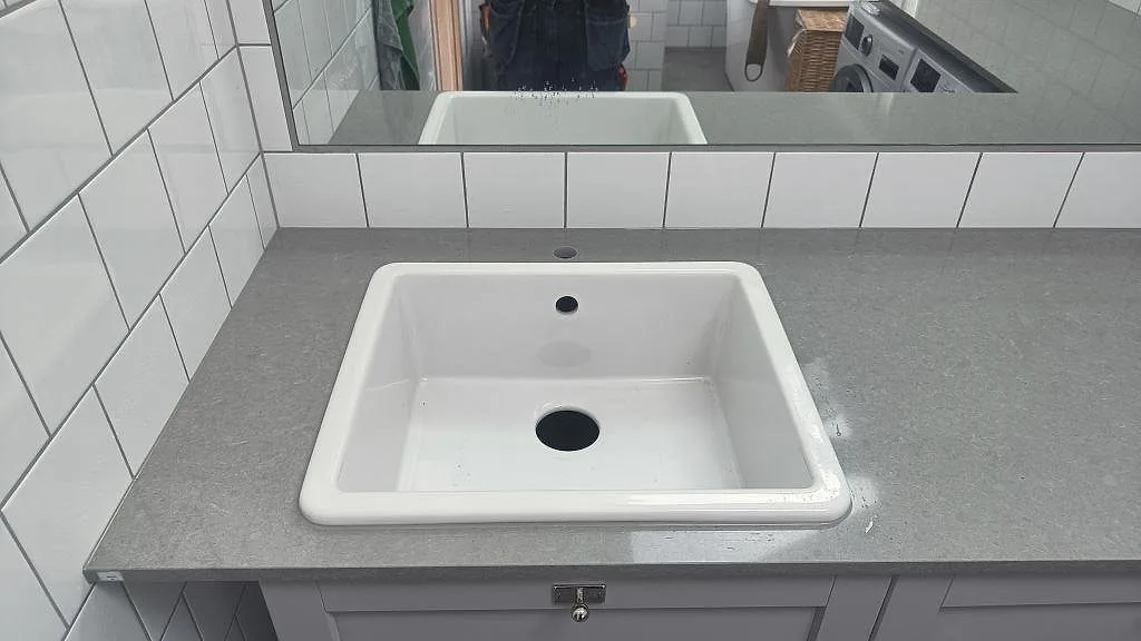 Bordplade i Technistone Noble Concrete Grey, Vellinge – billede 3