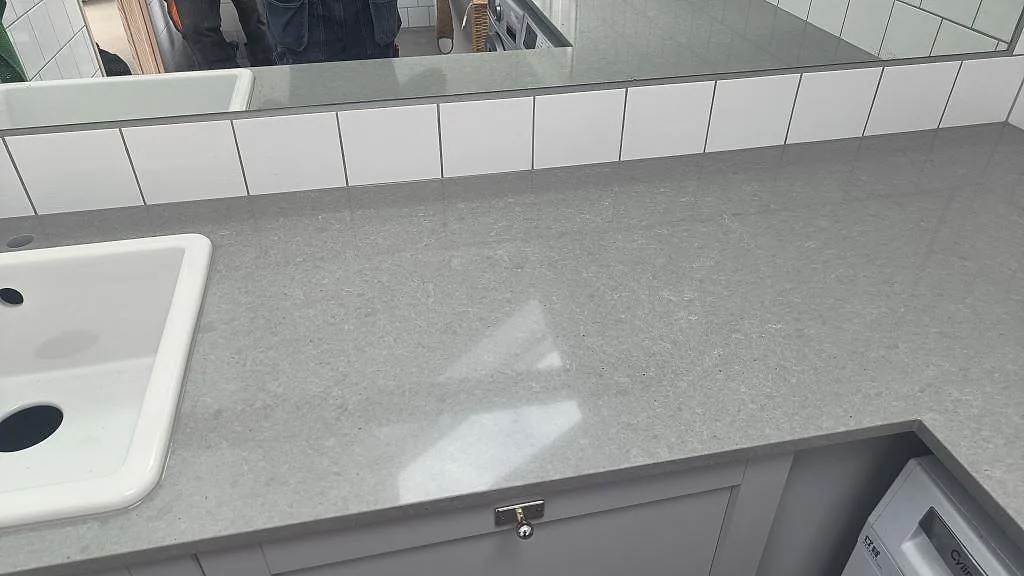 Bordplade i Technistone Noble Concrete Grey, Vellinge – billede 4