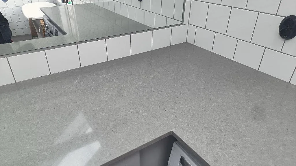 Bordplade i Technistone Noble Concrete Grey, Vellinge – billede 5