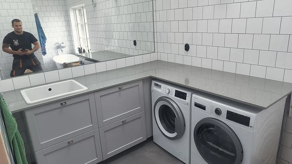 Bordplade i Technistone Noble Concrete Grey, Vellinge