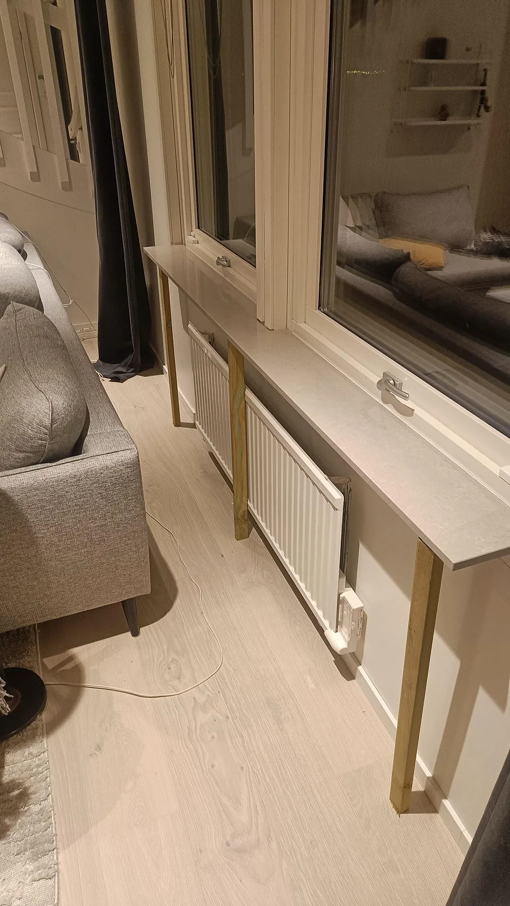 Vinduesplader i Technistone Noble Ivory White, Löddeköpinge
