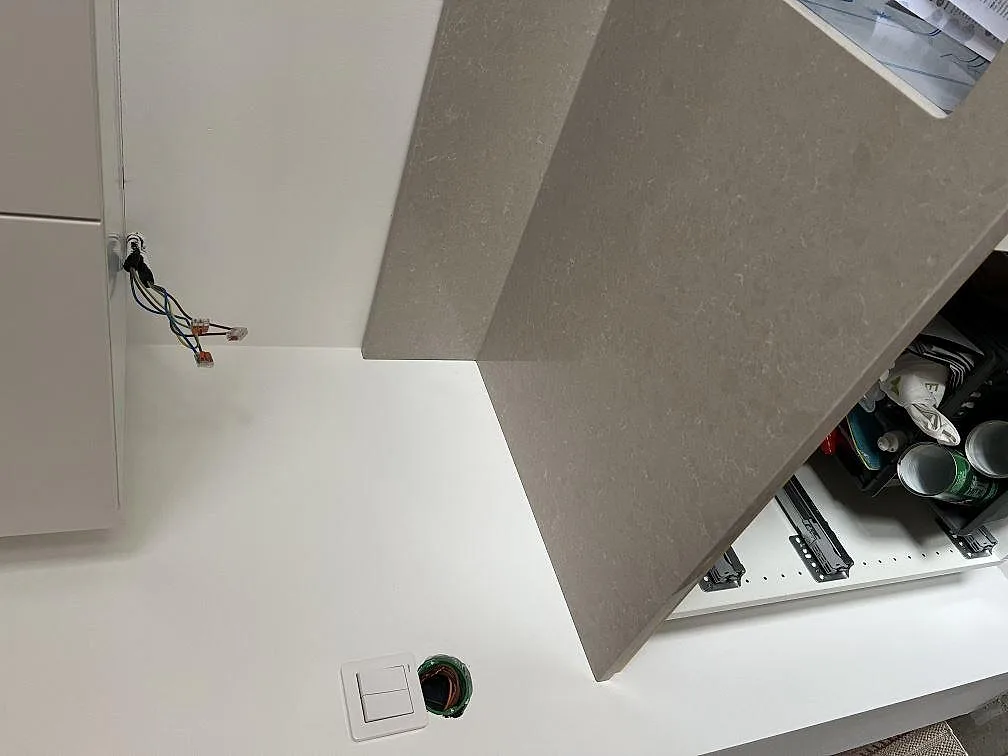 Køkkenbordplade i Technistone Noble Ivory White, Malmö – billede 8
