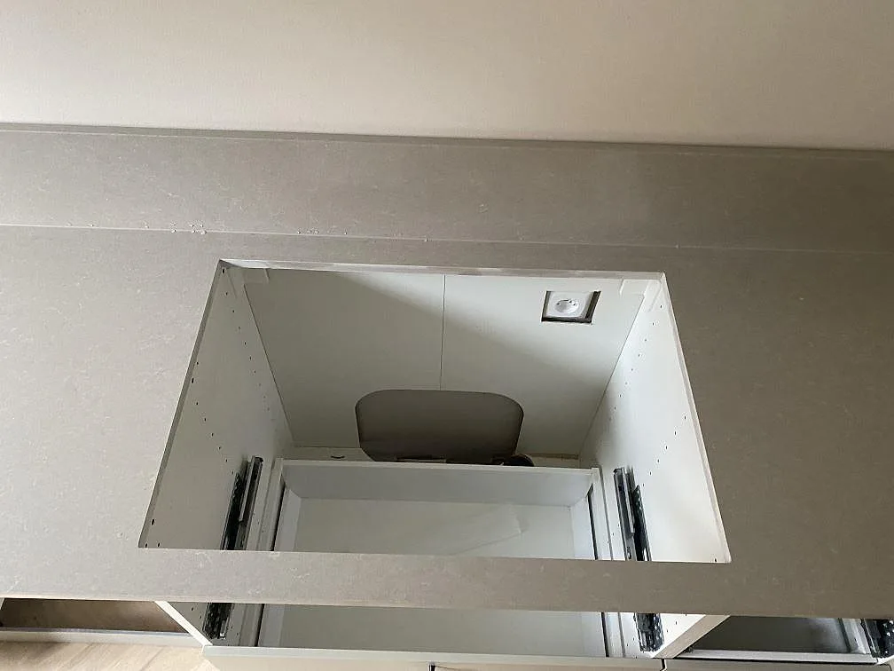 Køkkenbordplade i Technistone Noble Ivory White, Malmö – billede 6