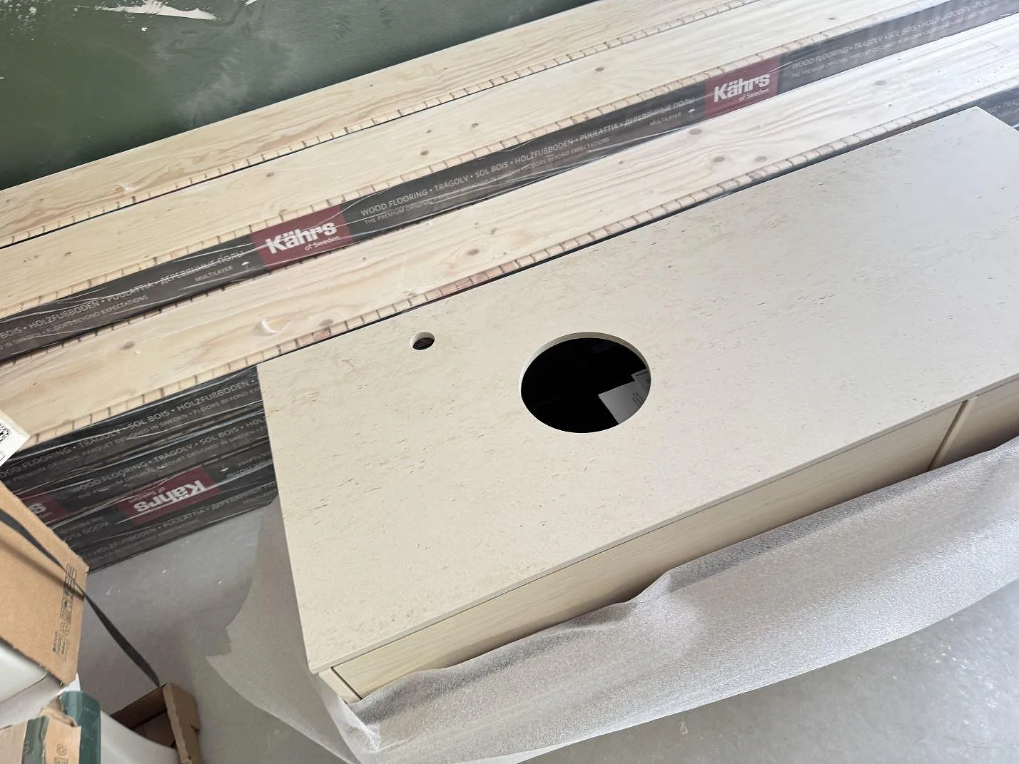 Bordplade i Technistone Noble Ivory White, Malmö – billede 4