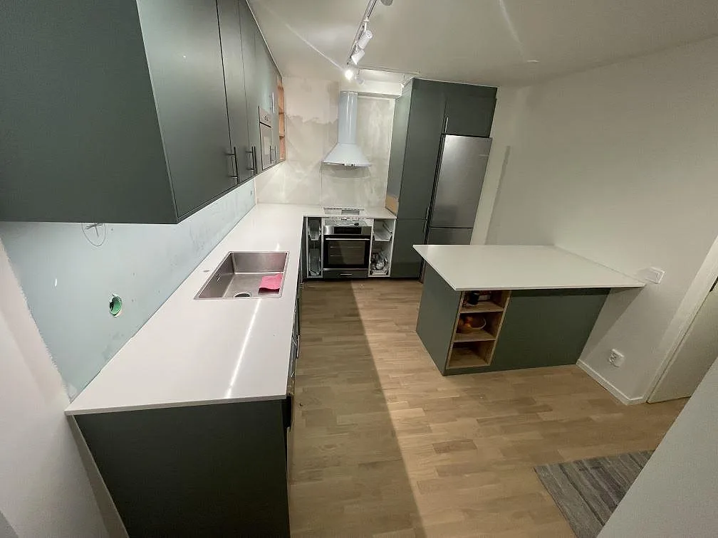 Køkkenbordplade i Technistone Noble Linea, Solna – billede 2