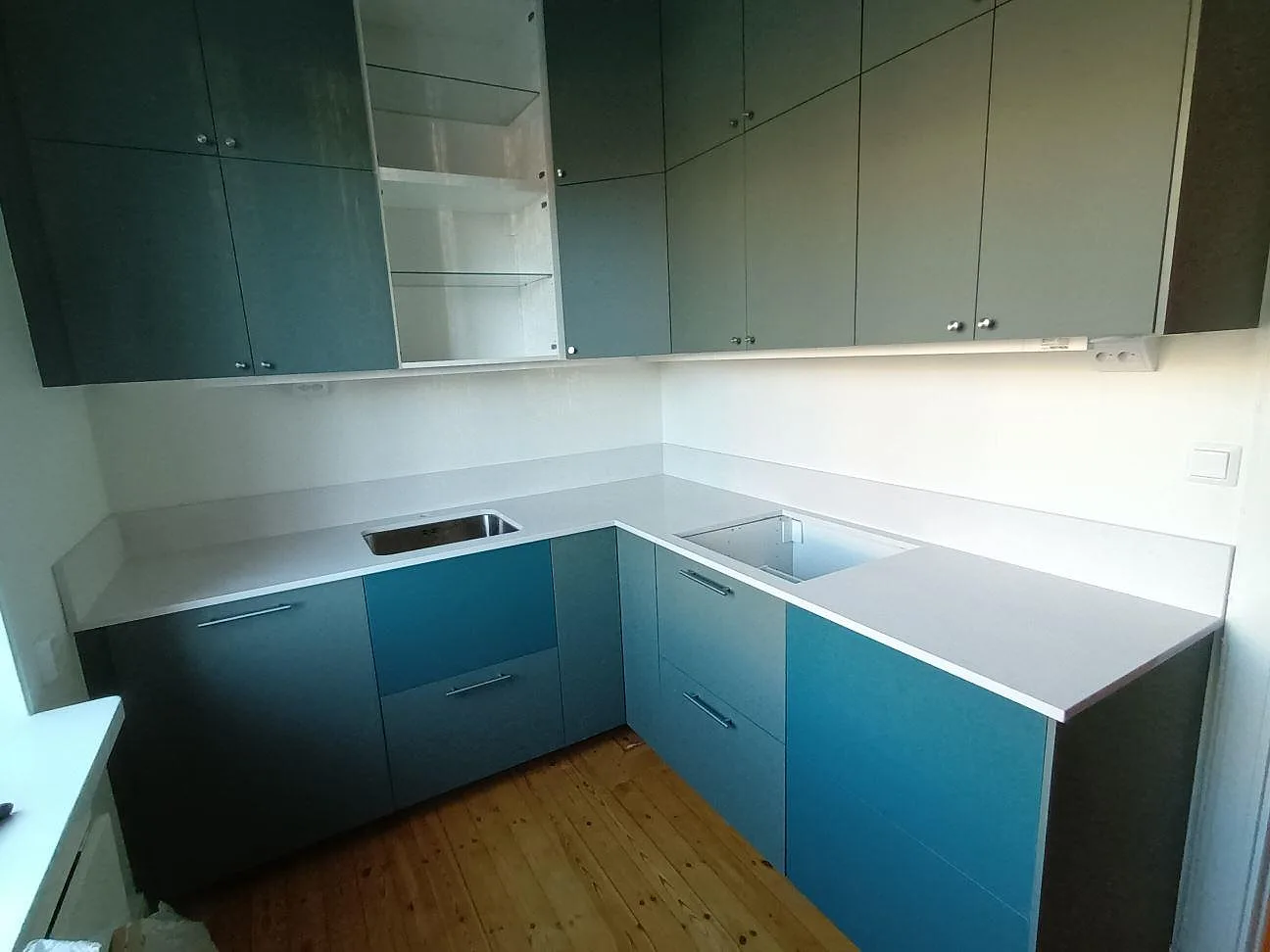 Køkkenbordplade i Technistone Noble Linea, Uppsala