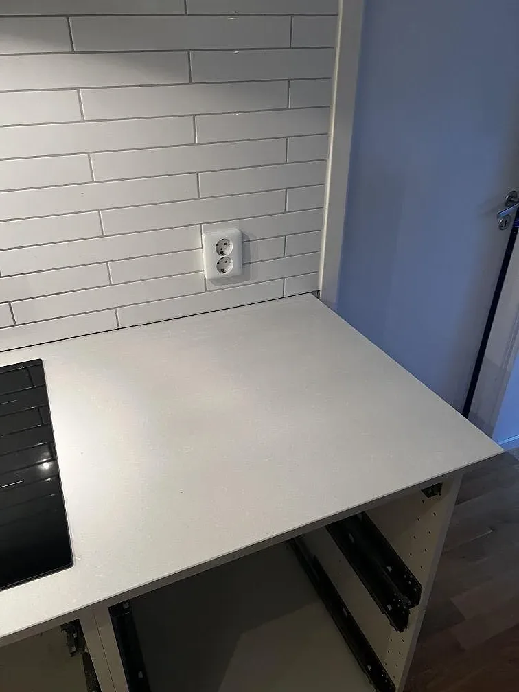 Køkkenbordplade i Technistone Noble Pro Frost, Växjö – billede 7