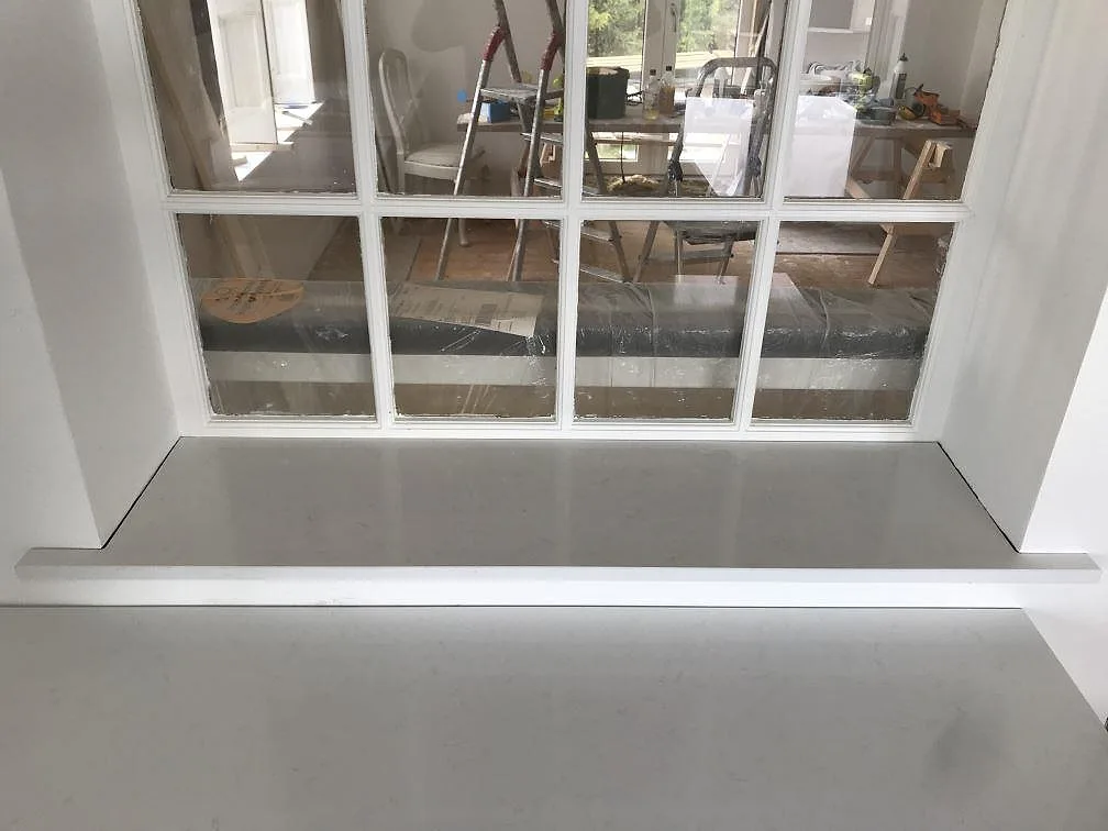 Køkkenbordplade i Technistone Noble Supreme White, Bjärred – billede 7