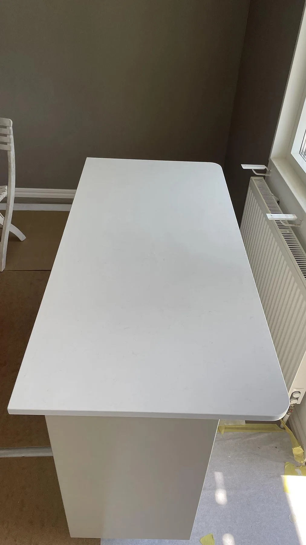 Køkkenbordplade i Technistone Noble Supreme White, Falköping – billede 8