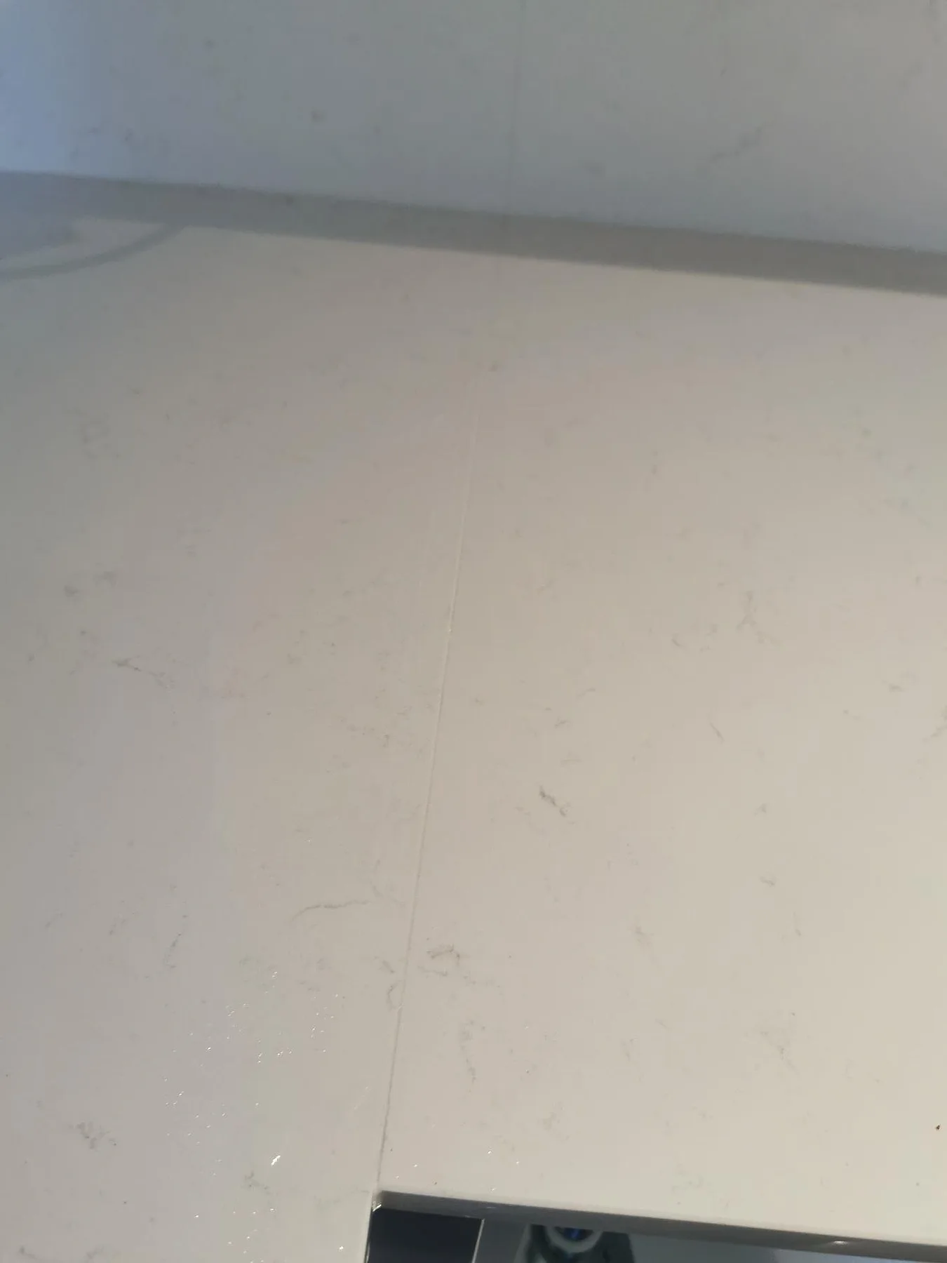 Køkkenbordplade i Technistone Noble Supreme White, Malmö – billede 5