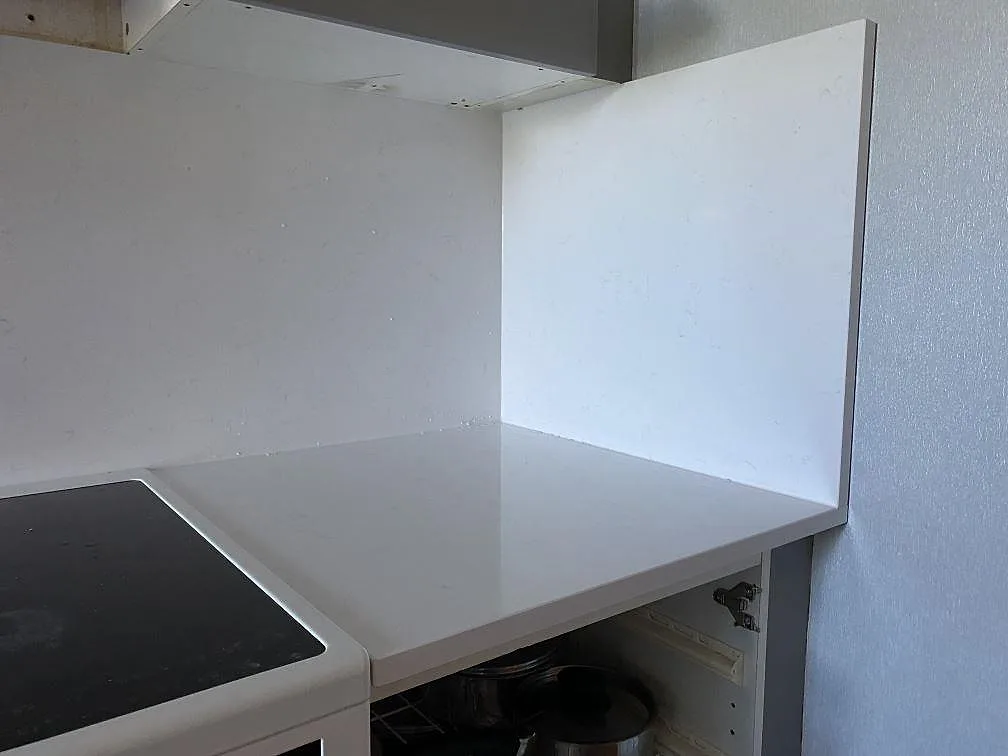 Køkkenbordplade i Technistone Noble Supreme White, Malmö – billede 4