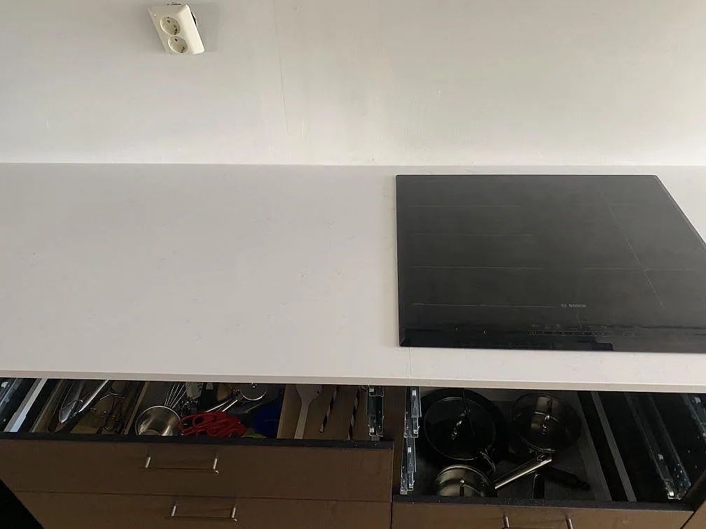 Køkkenbordplade i Technistone Noble Supreme White, Västra Frölunda – billede 8