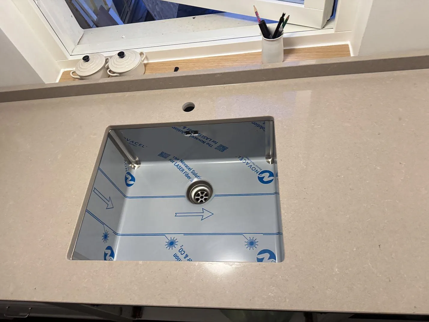 Køkkenbordplade i Technistone Noble Troya, Löddeköpinge – billede 4