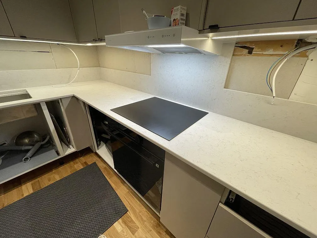 Køkkenbordplade i Technistone Noble Vintage, Stockholm – billede 3