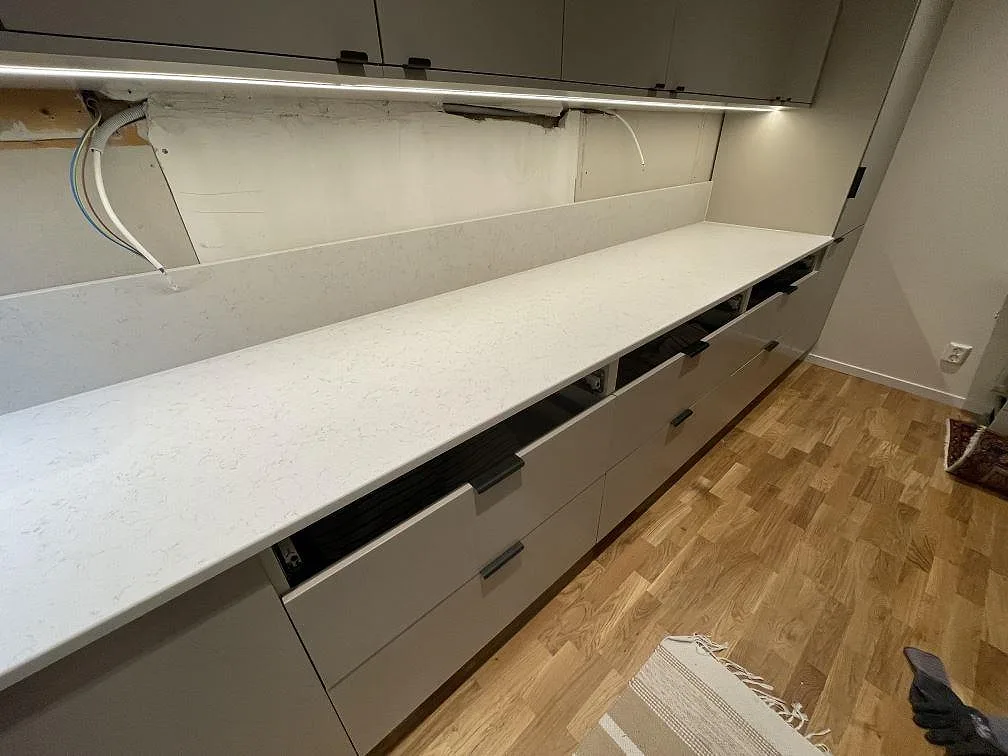 Køkkenbordplade i Technistone Noble Vintage, Stockholm – billede 5