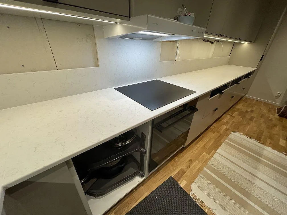 Køkkenbordplade i Technistone Noble Vintage, Stockholm – billede 4