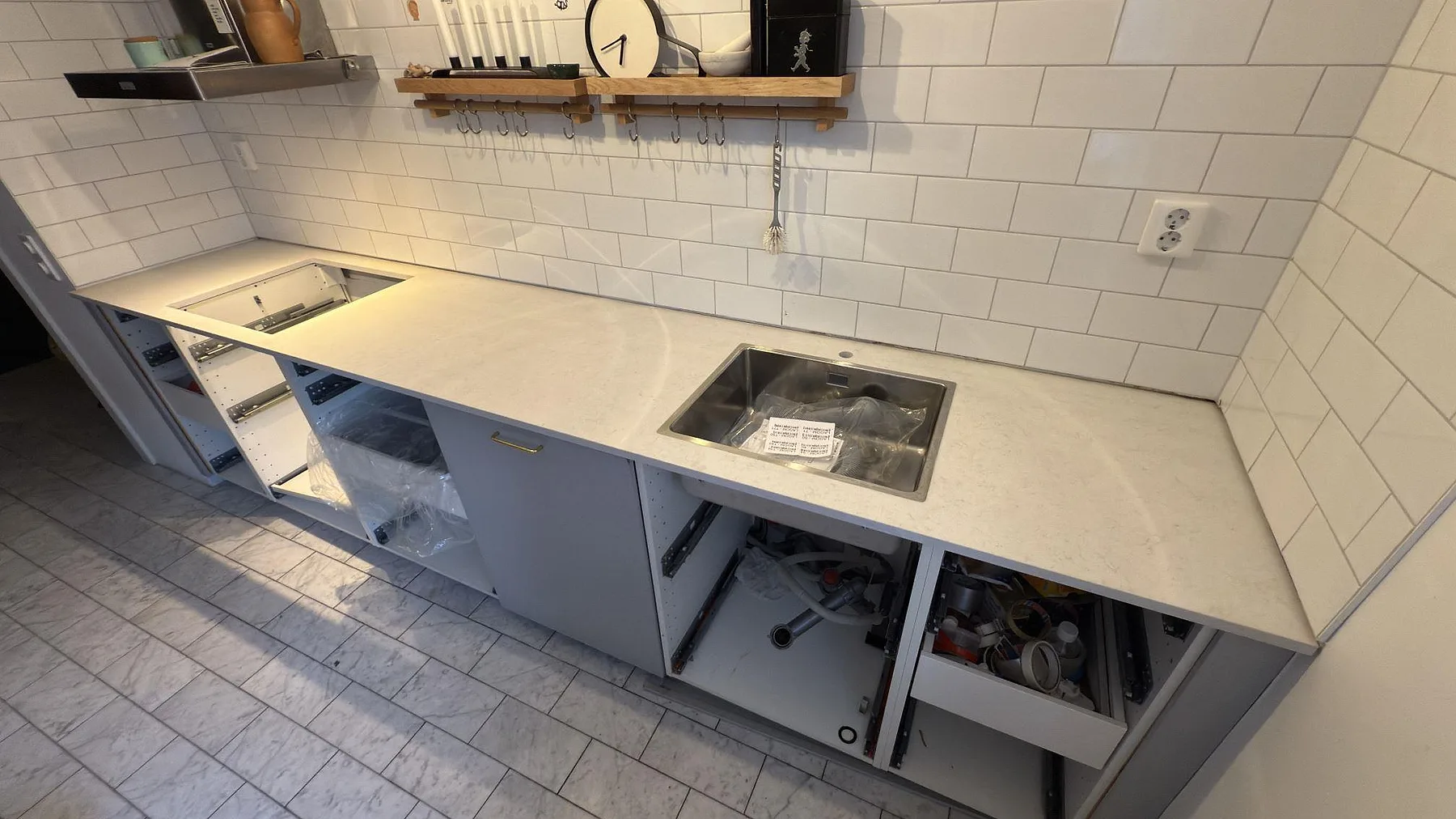 Køkkenbordplade i Technistone Noble Vintage, Stockholm – billede 2
