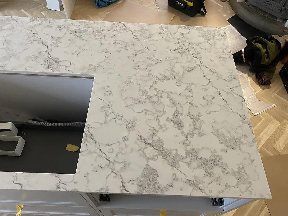 Køkkenbordplade i Technistone Romano Ricco, Bjärred – billede 4