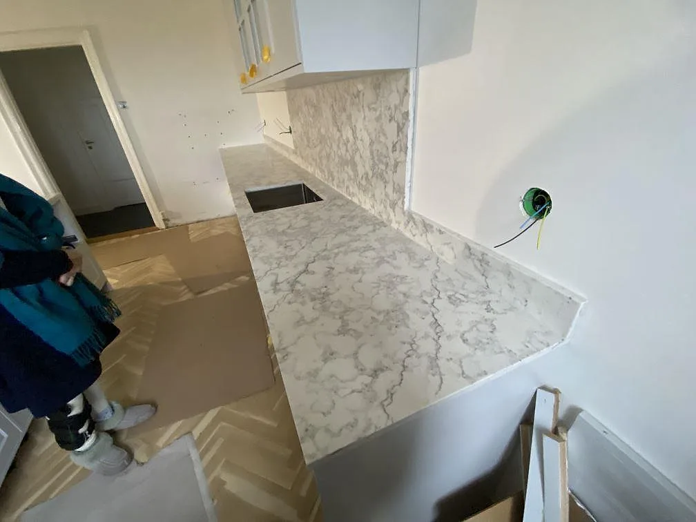 Køkkenbordplade i Technistone Romano Ricco, Bjärred – billede 6