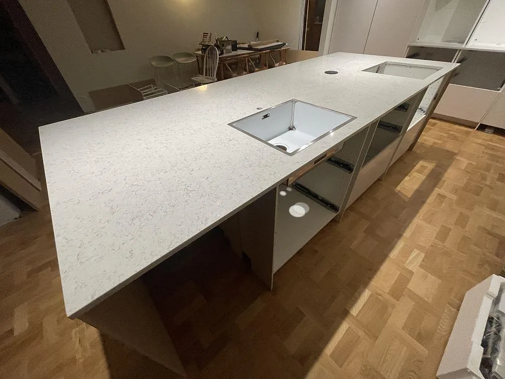 Køkkenbordplade i Technistone Wild Yucca, Karlstad – billede 2
