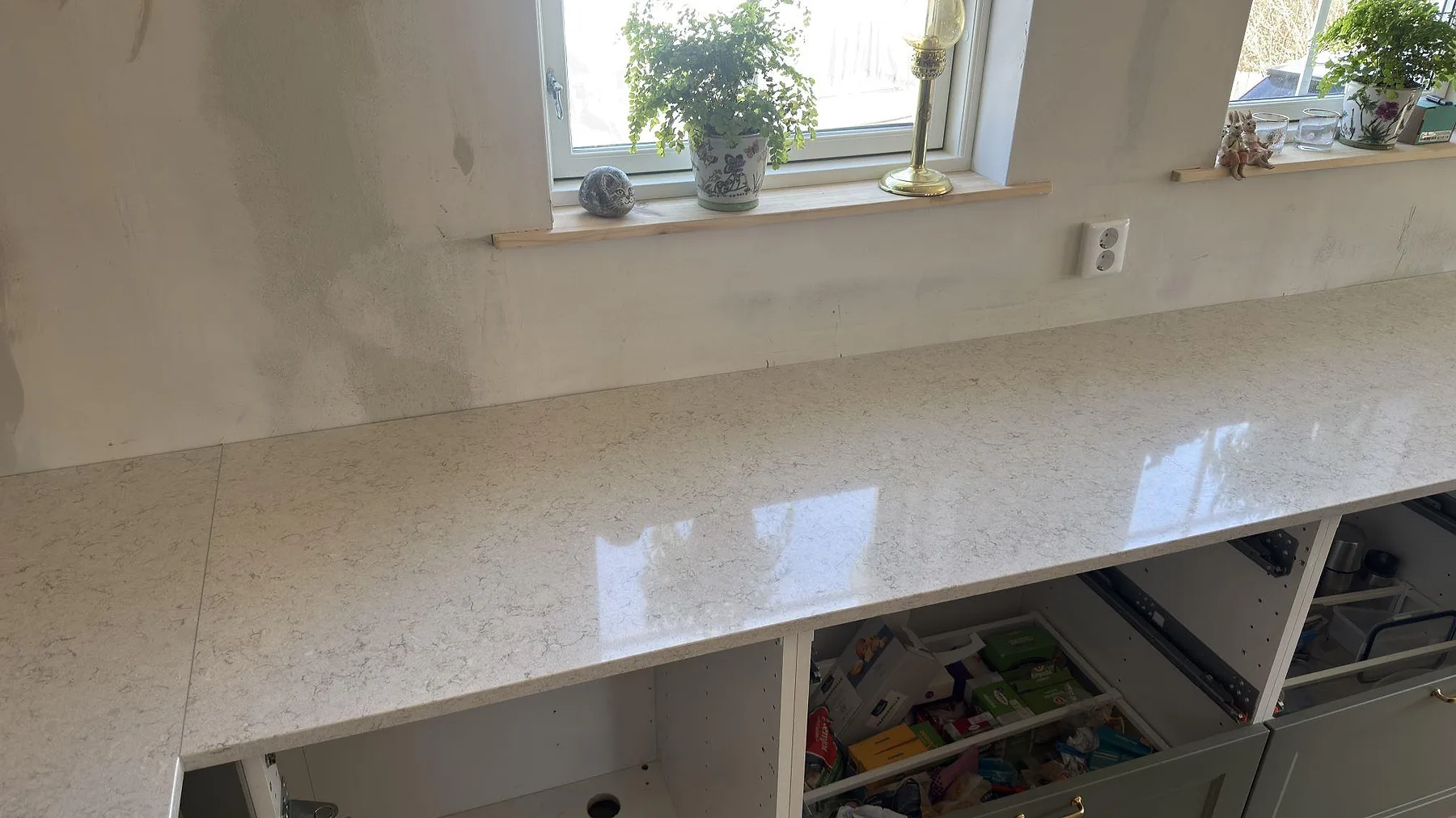 Køkkenbordplade i Technistone Wild Yucca, Nacka – billede 4