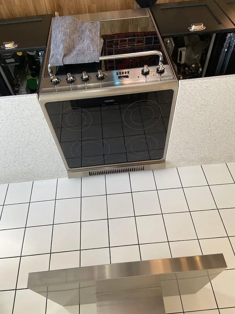 Køkkenbordplade i Terrazzo Carrara, Lund – billede 3