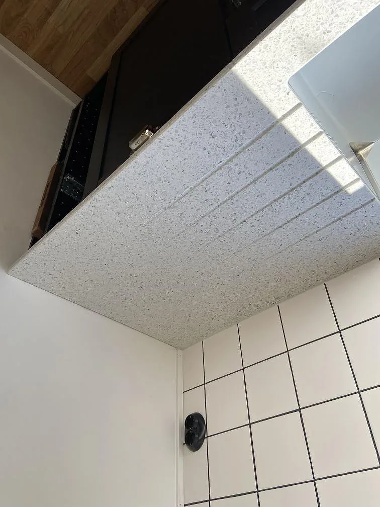 Køkkenbordplade i Terrazzo Carrara, Lund – billede 5