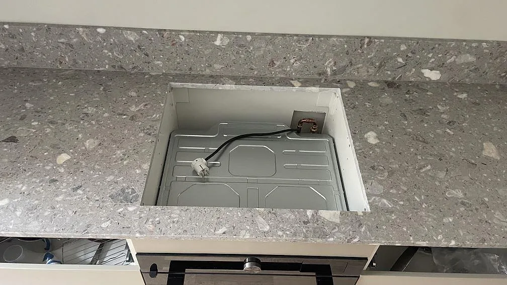 Køkkenbordplade i Terrazzo Fior Di Pesco, Malmö – billede 3