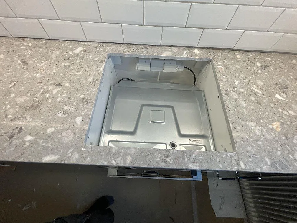 Køkkenbordplade i Terrazzo Fior Di Pesco, Stockholm – billede 3