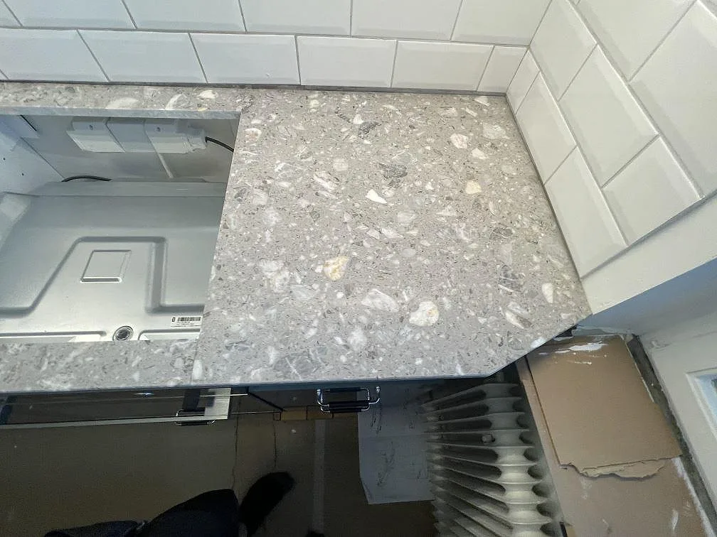 Køkkenbordplade i Terrazzo Fior Di Pesco, Stockholm – billede 4
